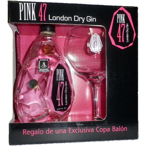 Pink 47 L. Dry gin PDD+p 0.7