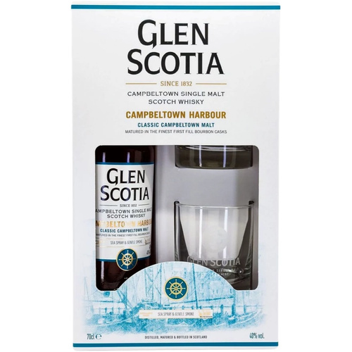 Glen Scotia csomag 2 pohár 0.7 DRS