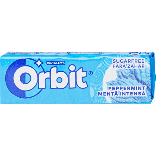 ORBIT PEPPERMINT DRAZSÉ 14G  "R"