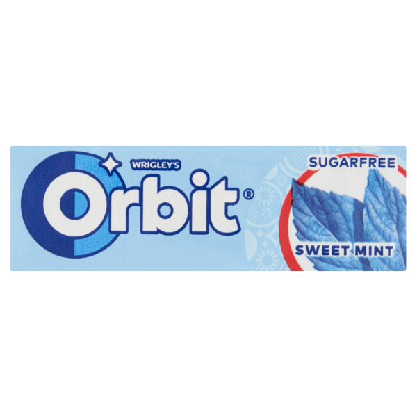 Orbit Sweetmint Drazsé 14g  /30/  "R"