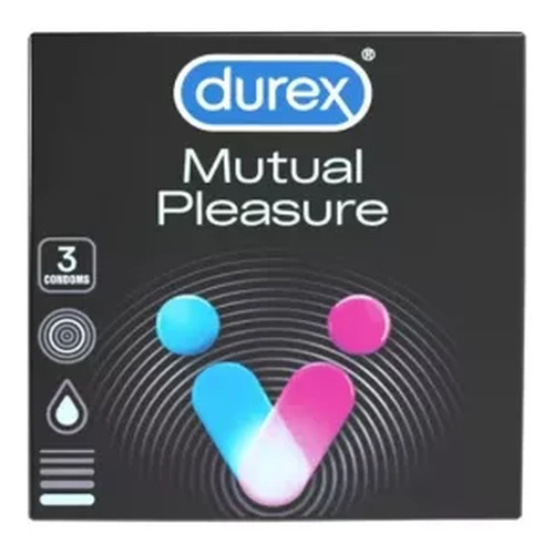 Durex óvszer 3db Mutual Pleasure