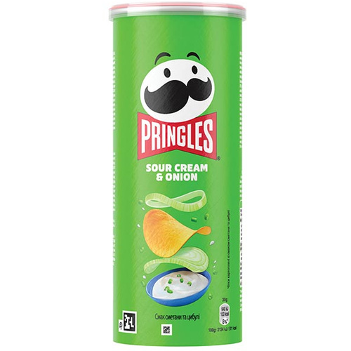 Pringles Sour Cream & Onion 125g