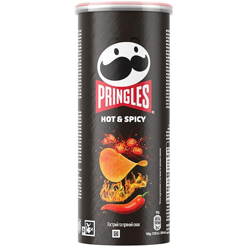 Pringles Hot & Spicy 125g