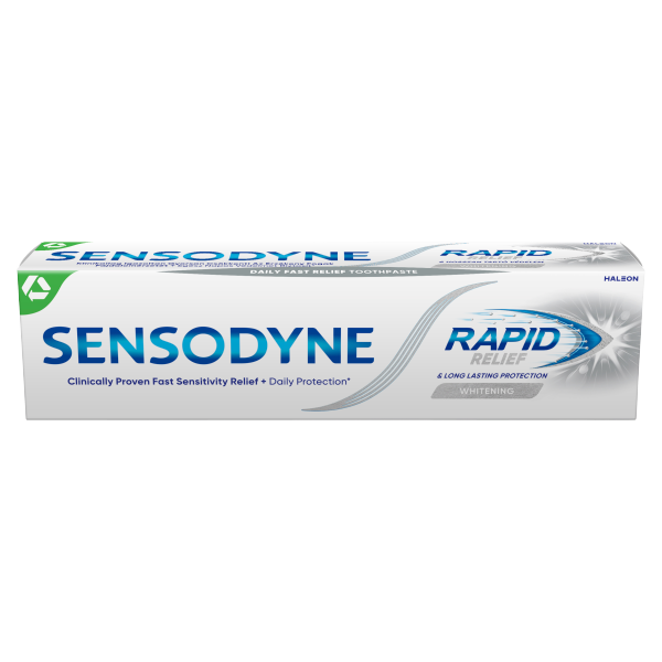Sensodyne fogkrém 75ml Rapid White
