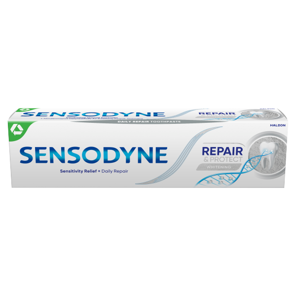 Sensodyne fogkrém 75ml R&Protect White