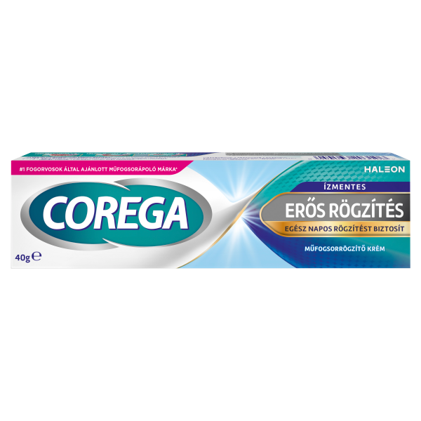 Corega ízmentes műfogsorrögzítő krém 40g