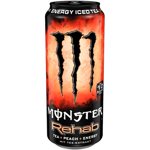 Monster Rehab Peach dob 0.5 DRS