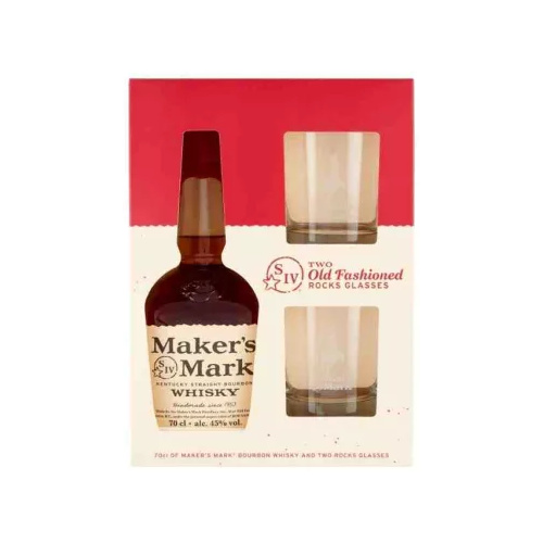 Maker's Mark + 2 pohár 0.7