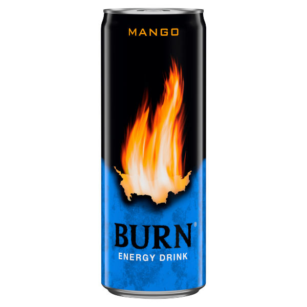 Burn Mango 0.25 L dobozos DRS