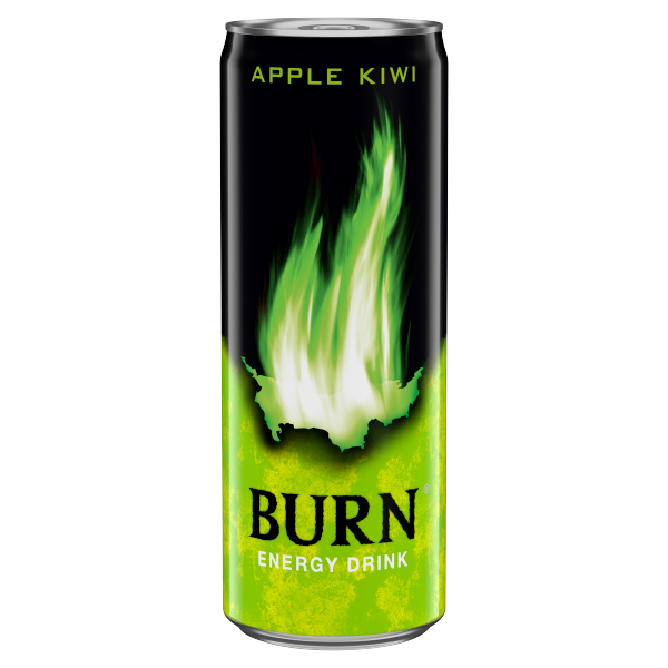 Burn Apple-Kiwi 0.25 L dobozos DRS