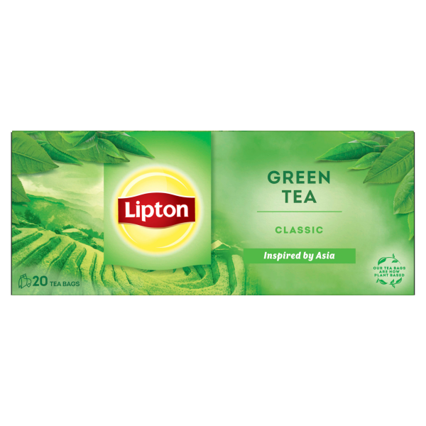 LIPTON tea zöld 20f Natur 26g