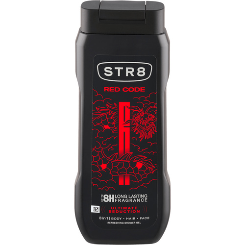 STR8 Tusfürdő Red code  400ML
