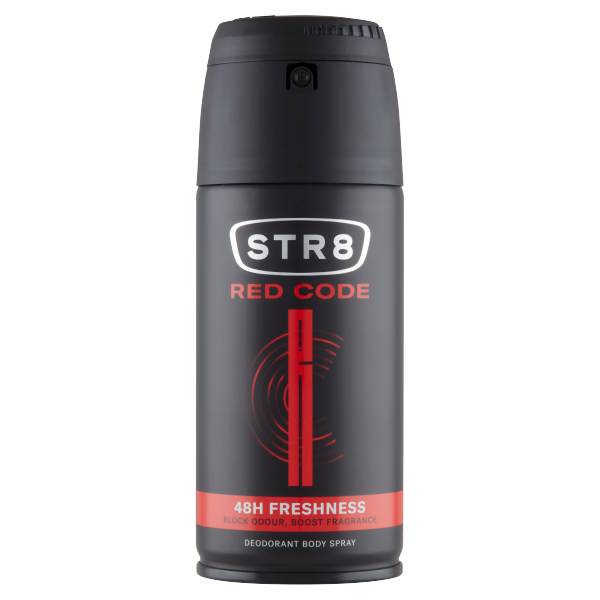 STR8 Deo Spray Red Code 150ml Új