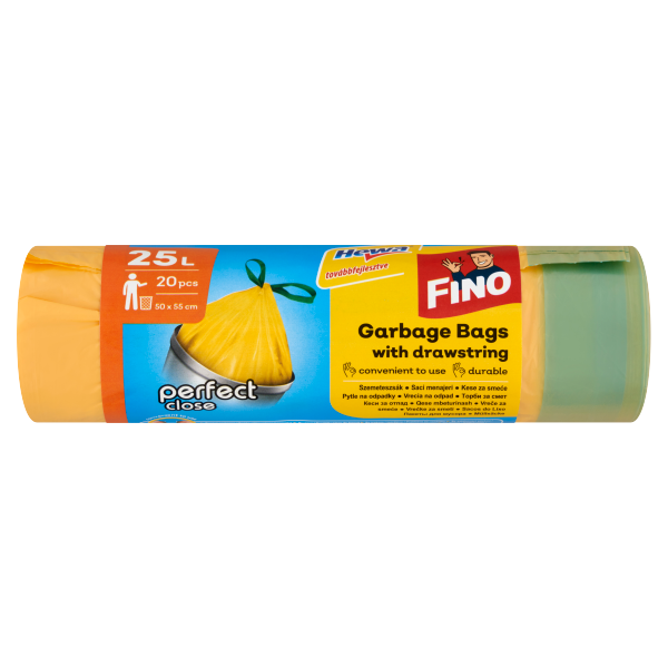 FINO Szemeteszsák Perfect Close 25L