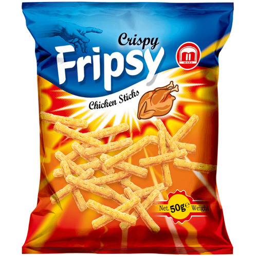 FRIPSY Grillcsirke ízű snack 50g