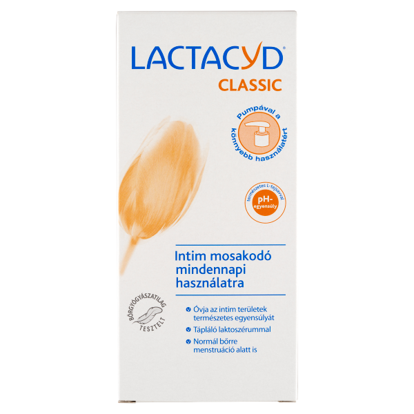 Lactacyd Retail Daily Lotion pumpás intim mosakodógél 200ml