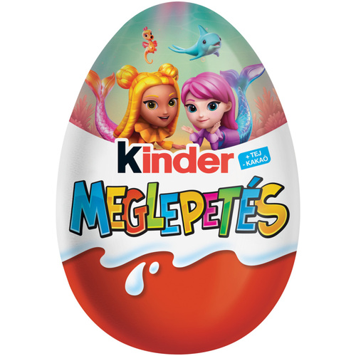 Kinder Tojás Natoons Mermaids 20g /36/