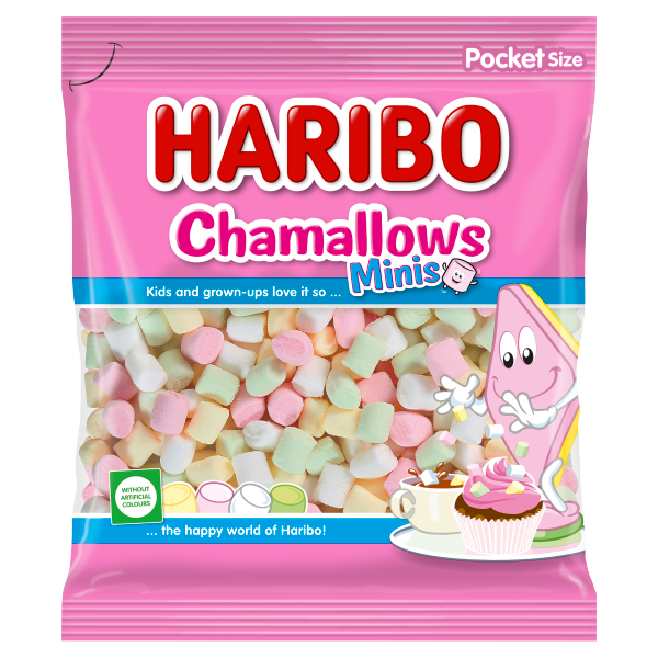 Haribo Chamallows Mini Coloured 90g/30/
