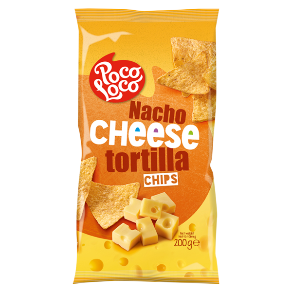 Poco Loco Tort.Chips Sajtos 200g