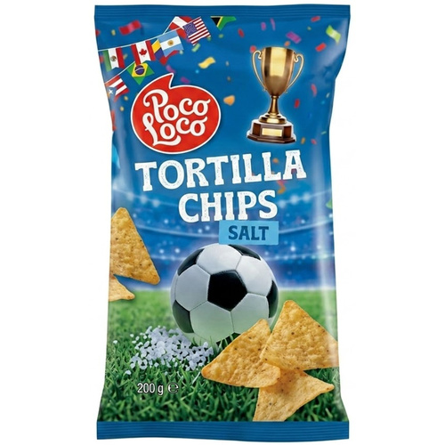 Poco Loco Tortilla Chips Sós 200g