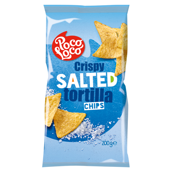 Poco Loco Tort.Chips Sós 200 g