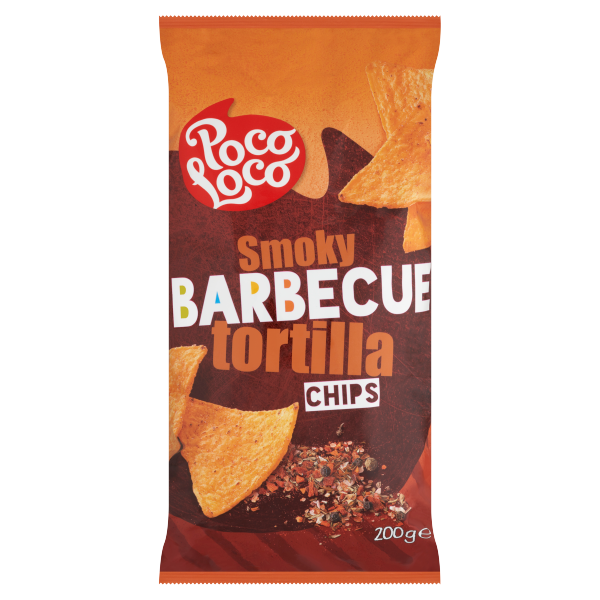 Poco Loco Tort.Chips Barbecue 200g