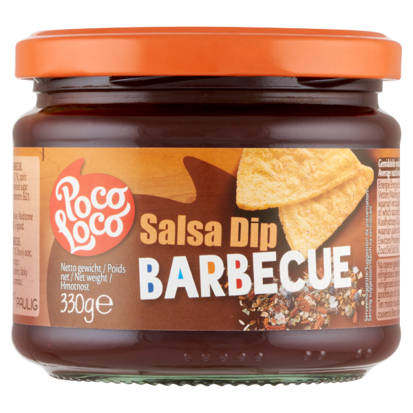 Poco Loco Salsa szósz BBQ ízesítéssel 330g
