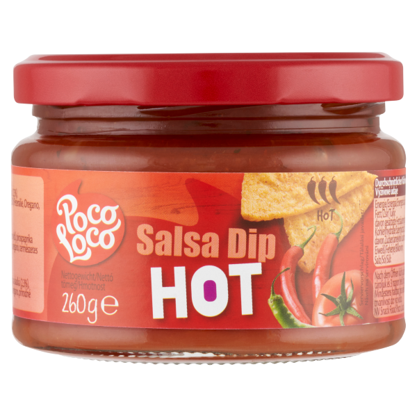 Poco Loco Salsa szósz Hot 260g