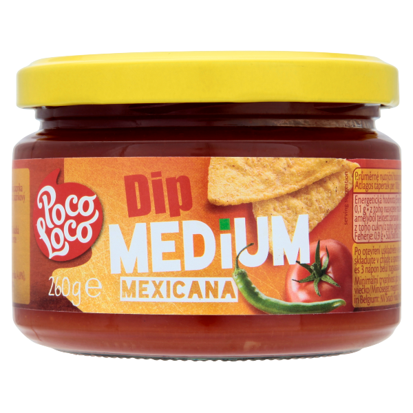 Poco Loco Salsa szósz Medium 260g