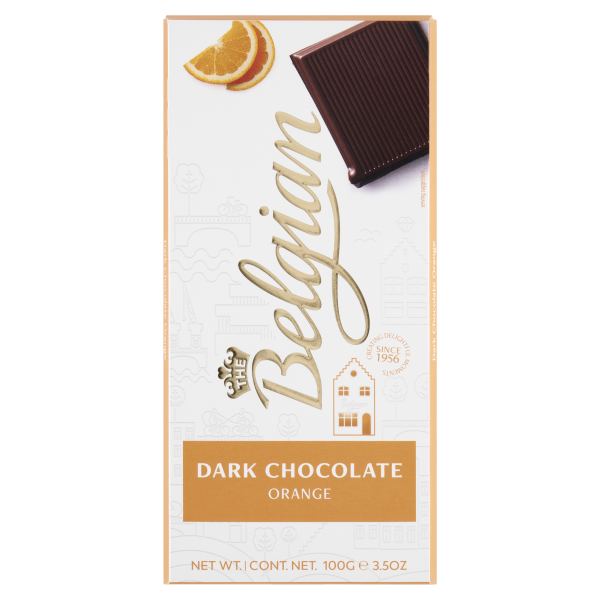 Belgian Dark Orange narancsos étcsokoládé 100g