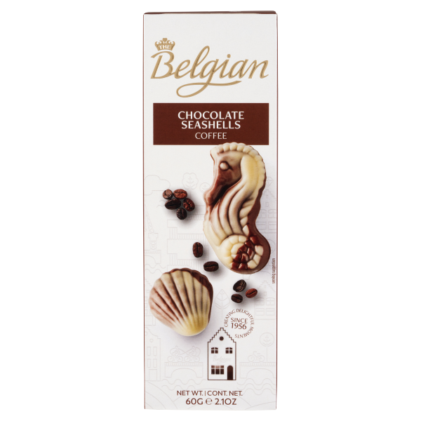 Belgian Seashells Coffee desszert 60g