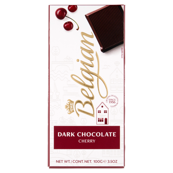Belgian Dark Cherry étcsokoládé 100g