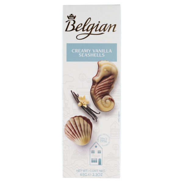 Belgian Seashells Vanilla desszert 65g