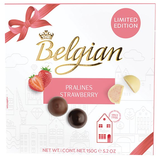 Belgian Praliné desszert Strawberry 150g