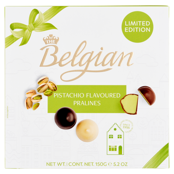 Belgian Praliné desszert Pisztácia 150g/12/
