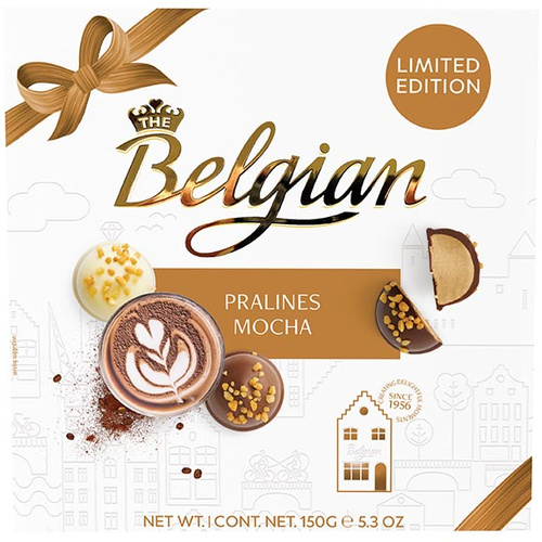 Belgian Praliné desszert Mocha 150g /12/