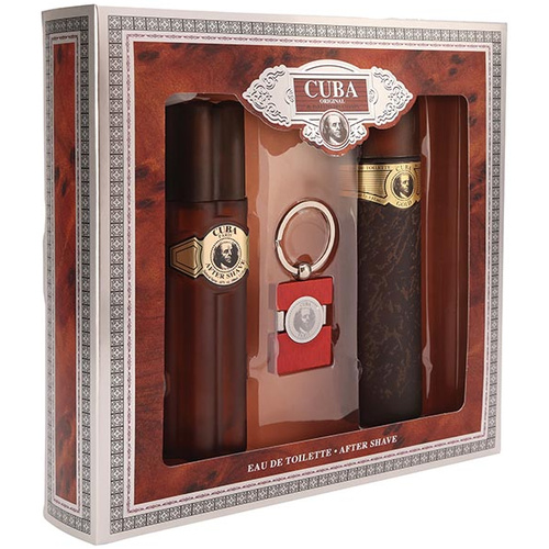 Cuba Set kulcstartó Gold (After+Edt100ml)