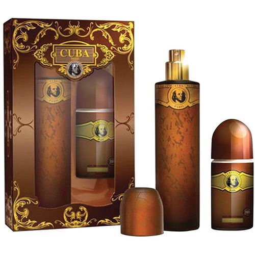 Cuba Set.Gold Férfi (100ml edt+50ml roll)