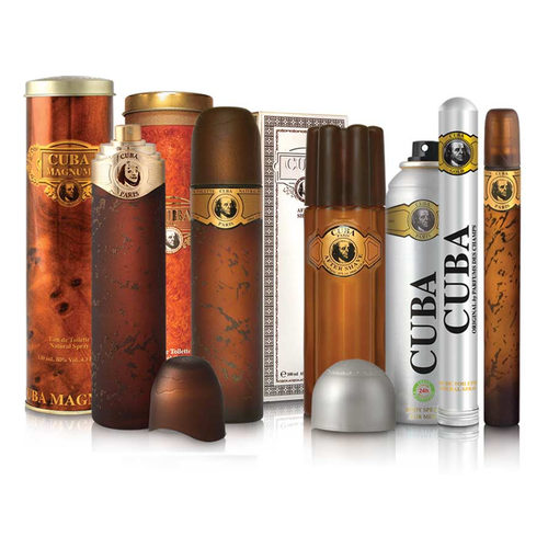 Cuba Set.5db FF Gold (2 Edt+aft+deo+tus)