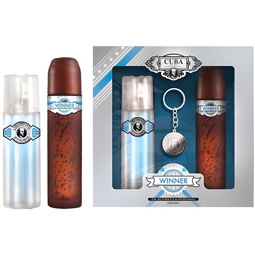 Cuba Set Kulcstartó Winner Aft+Edt 100ml