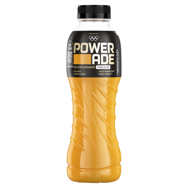 Powerade Golden Mango 0.5 L PET DRS