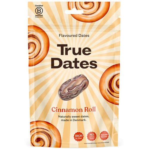 True Dates Cinnamon Roll 100g