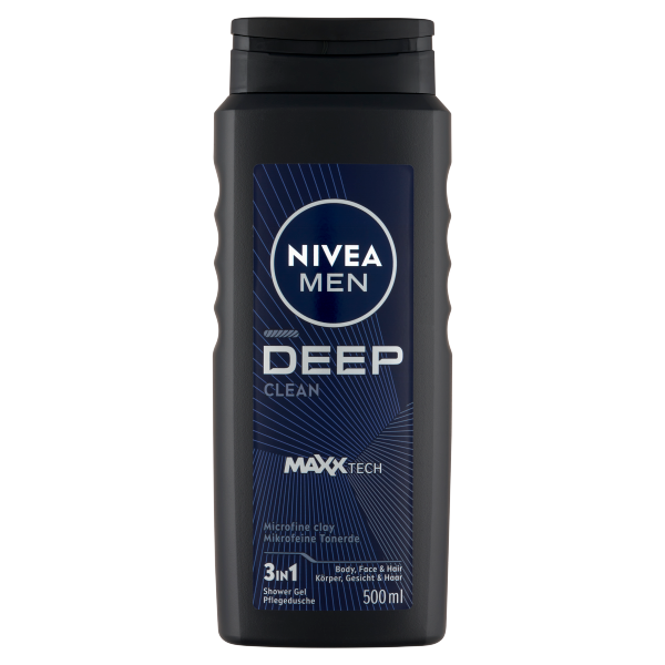 Nivea Men tusfürdő 500ml Deep