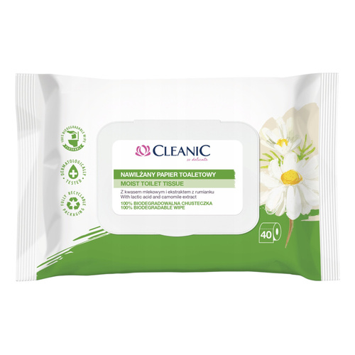 Cleanic Nedves TP Kamilla lebomló 40db