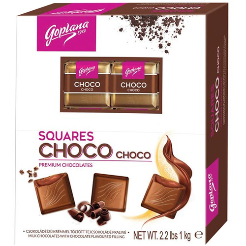 GOPLANA kocka alkoh. pral. csoki ízű 1kg
