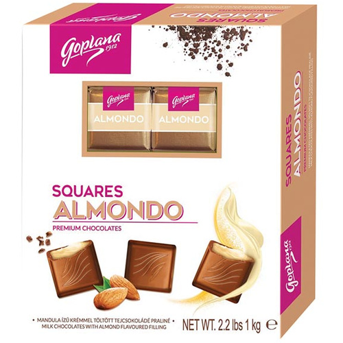 GOPLANA kocka alkoh.pral.mandula íz 1kg