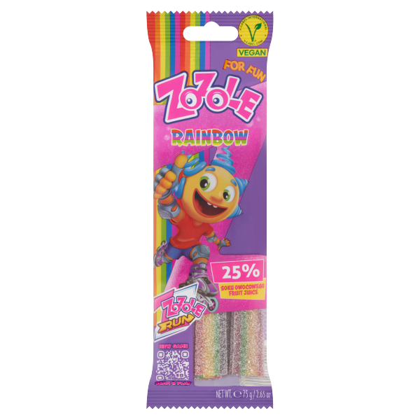 Zozole Szivárvány gumicukor 75g