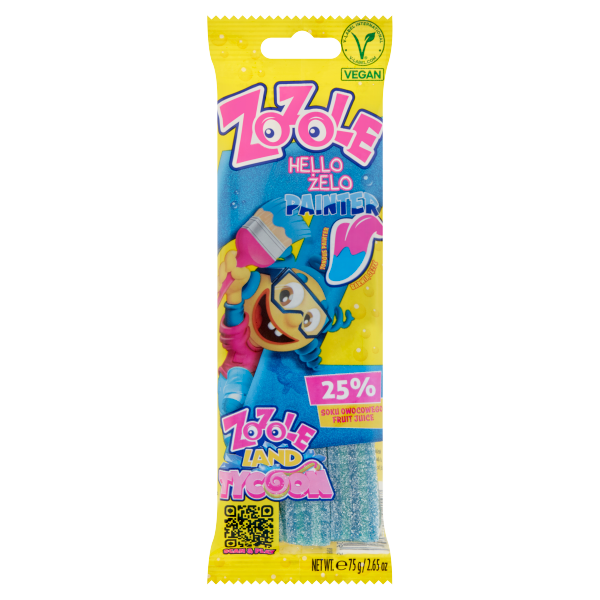 Zozole Kék Nyelvfest. gumicukor 75g
