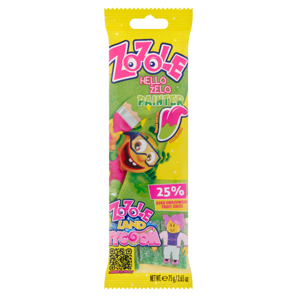 Zozole Zöld Nyelvfest. gumicukor 75g