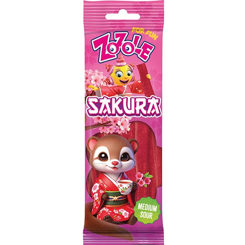 Zozole Sakura meggyvirág ízű gumicuk75g